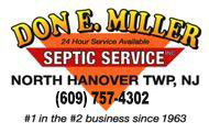 Don E Miller Septic Service